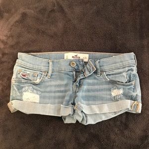Hollister jean shorts